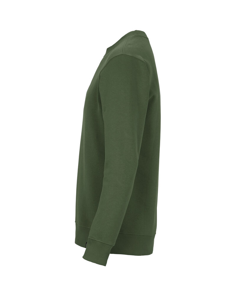141203-675_Key-Crew-Neck-Unisex_Dk-Green_Left