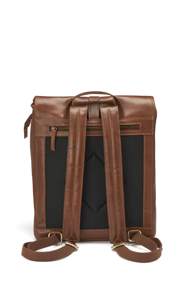 Leather Line Backpack