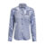 Blue Jaquard