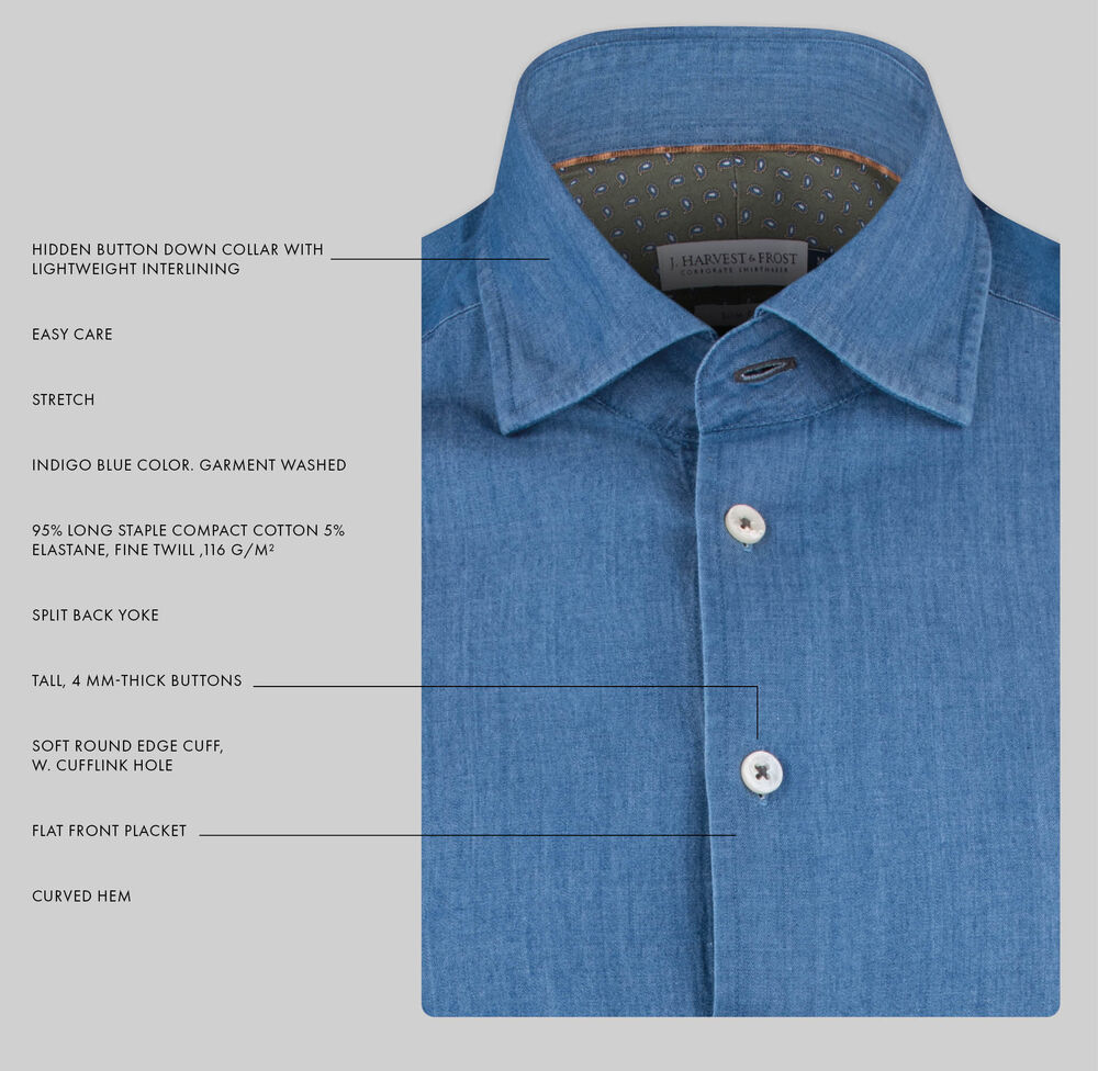 JH&F Indigo Bow 130 Slim Fit