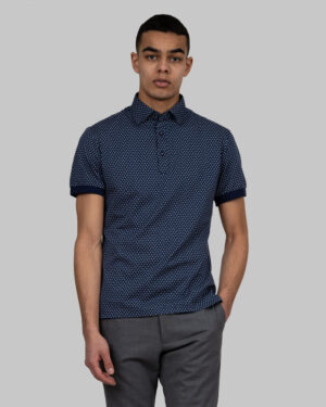 JH&F Indigo Bow Polo 131