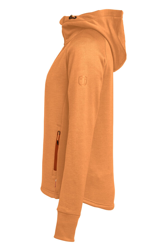 465017402-217_TXliteMidlayerHoodieWomen_Left_Amberglow