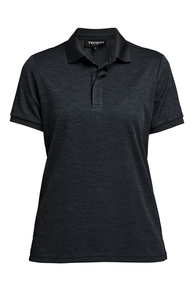 465018061-999_TXliteMelangePolo_Front_Black