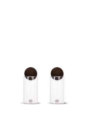 Nature salt- og peppersett med kork-kule, 2-pk