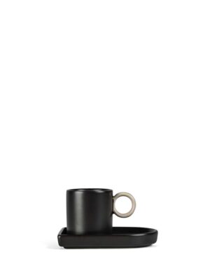 Espressokopp og tallerken Niki