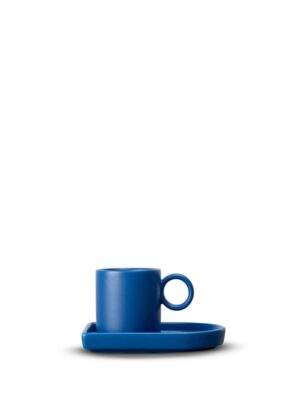 Espressokopp og tallerken Niki