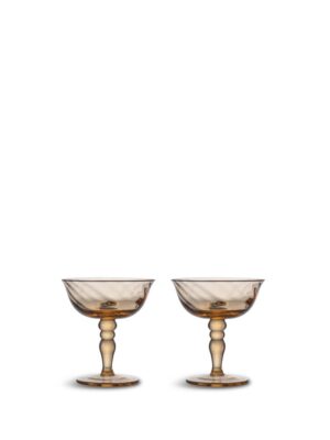Italiensk champagne coupe Opacity, 2-pk.