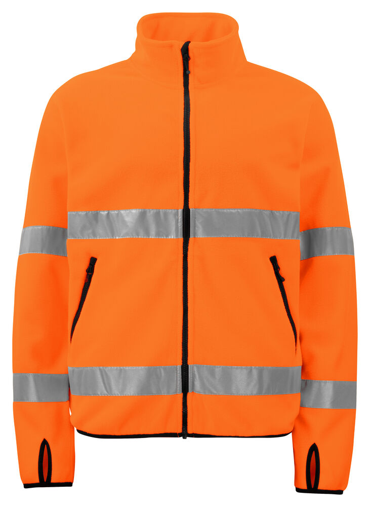6327 Fleecejakke EN ISO 20471 Kl 3