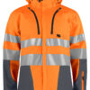 6419 Softshelljakke EN ISO 20471 Kl 3/2