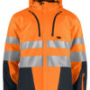 6420 Softshelljakke EN ISO 20471 Kl 3/2 fôret
