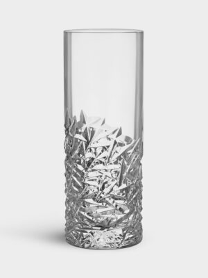 Carat cylinder vase lower cut h 370 mm