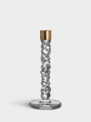 CARAT BRASS CANDLESTICK 2-P H 242MM