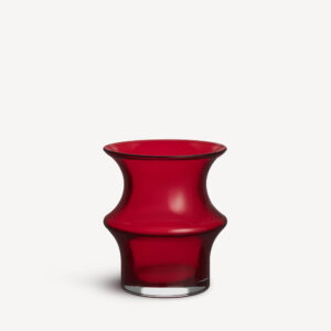 Pagod vase, rød 167 mm