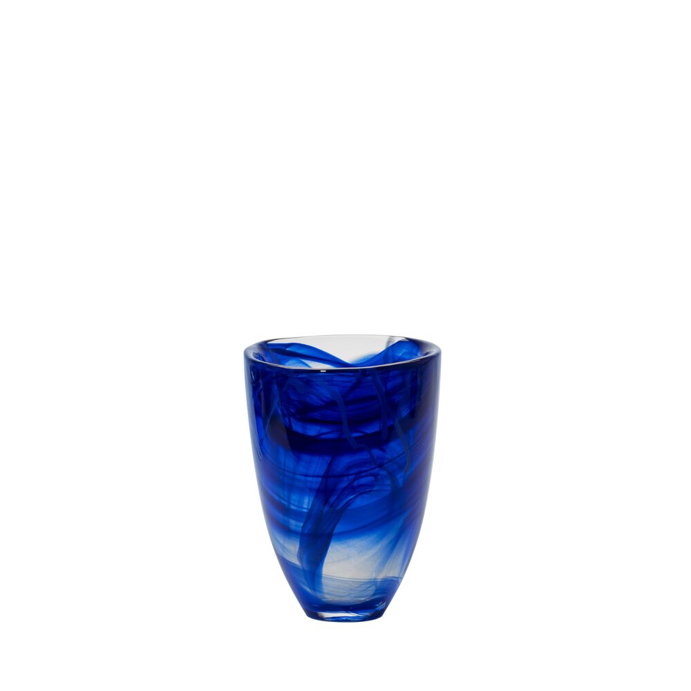 Contrast vase blå/blå 200 mm