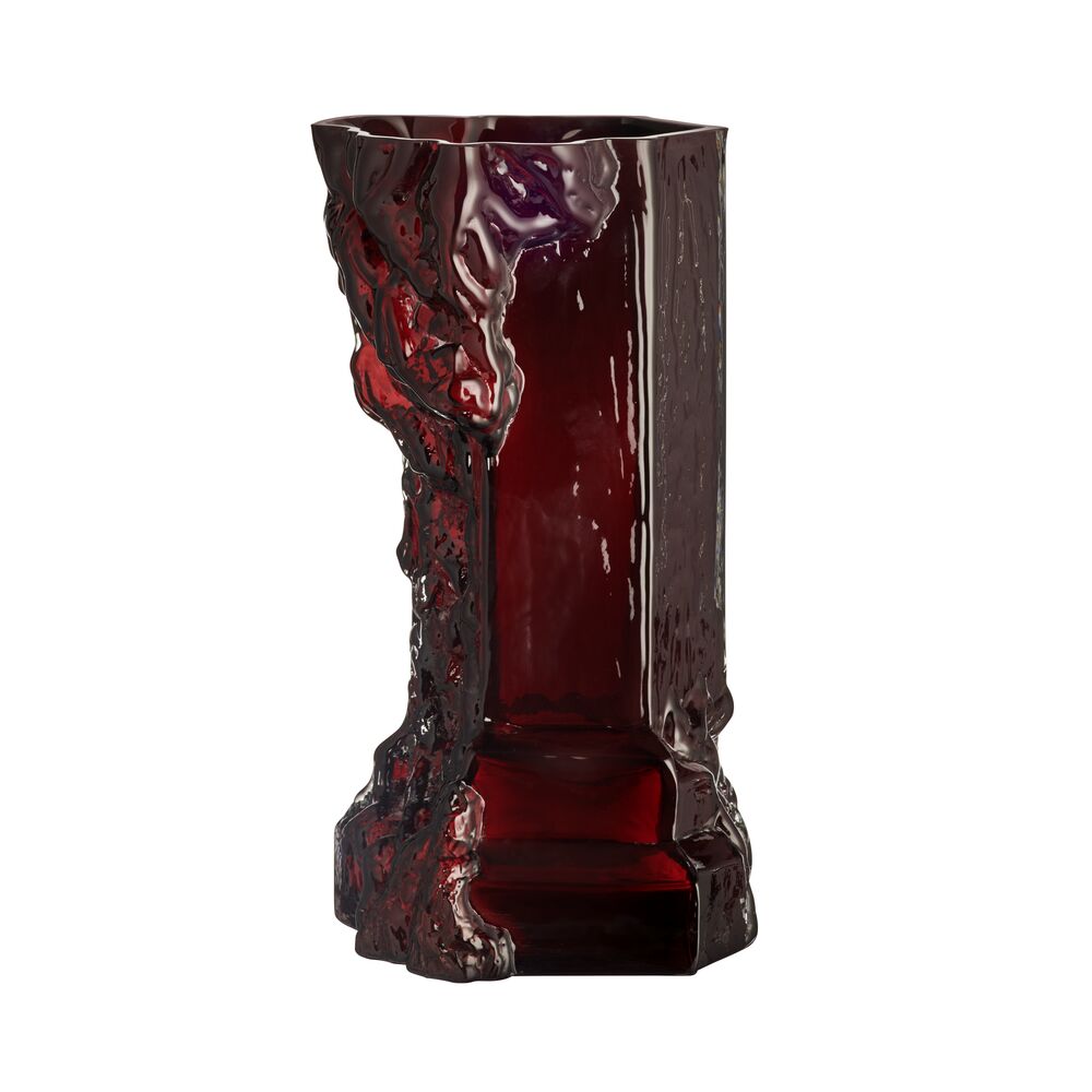 Rocky Baroque vase oxblood 350 mm
