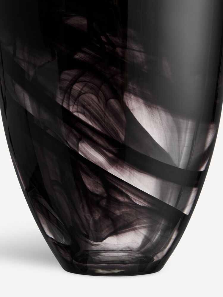 Contrast vase svart/svart 200mm