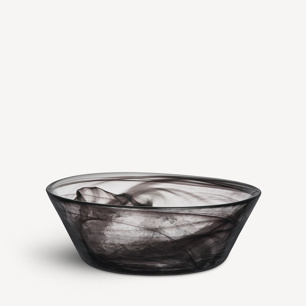 Mine Bowl Black Large Low
