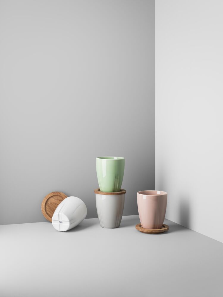 BRUK SEA LIGHT PINK MUG OAK LID 2-P