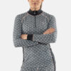 Termo Sequal Jaquard Turtle neck w. zip LS W